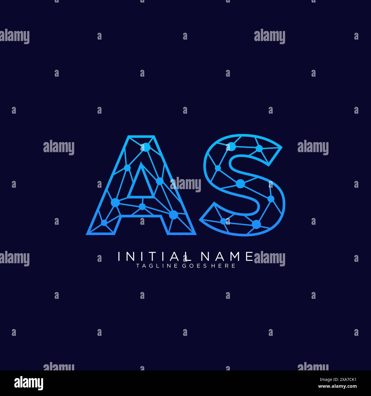 COME modello di design dell'icona del logo tecnico Illustrazione Vettoriale