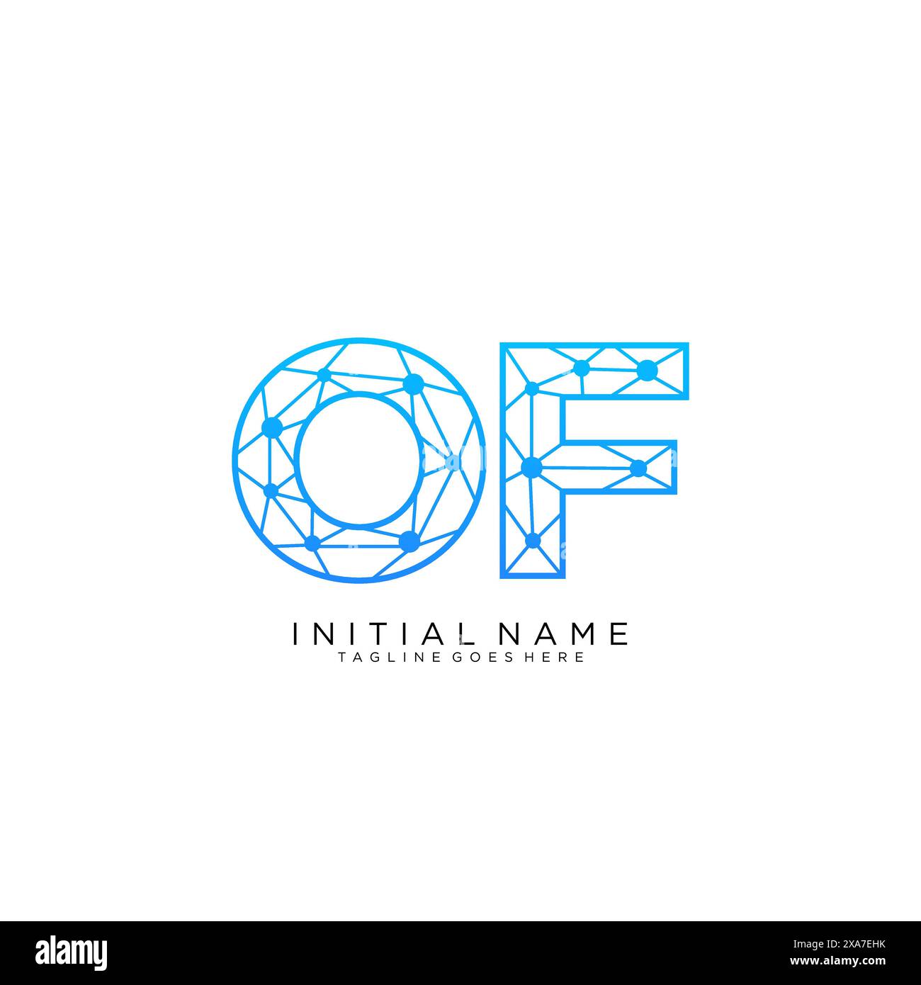 Modello di design dell'icona del logo tecnico Illustrazione Vettoriale