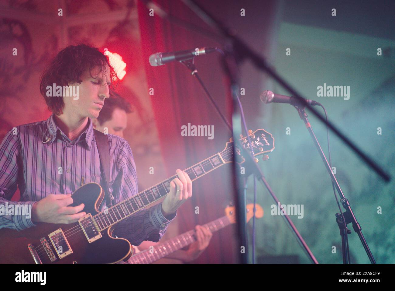 Swim Deep si esibisce dal vivo al Deaf Institute, Manchester, 04.06.24 Foto Stock