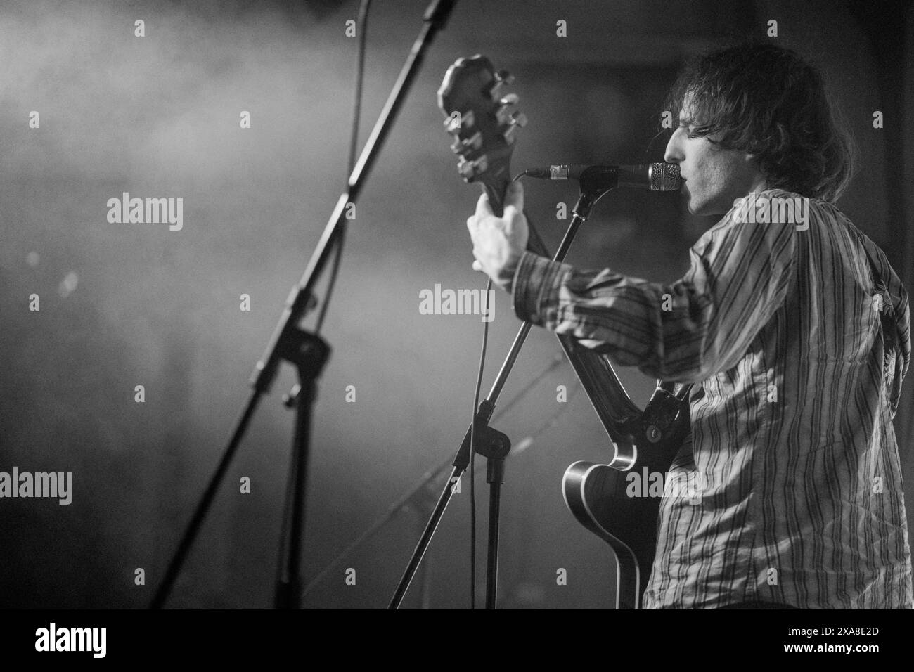 Swim Deep si esibisce dal vivo al Deaf Institute, Manchester, 04.06.24 Foto Stock