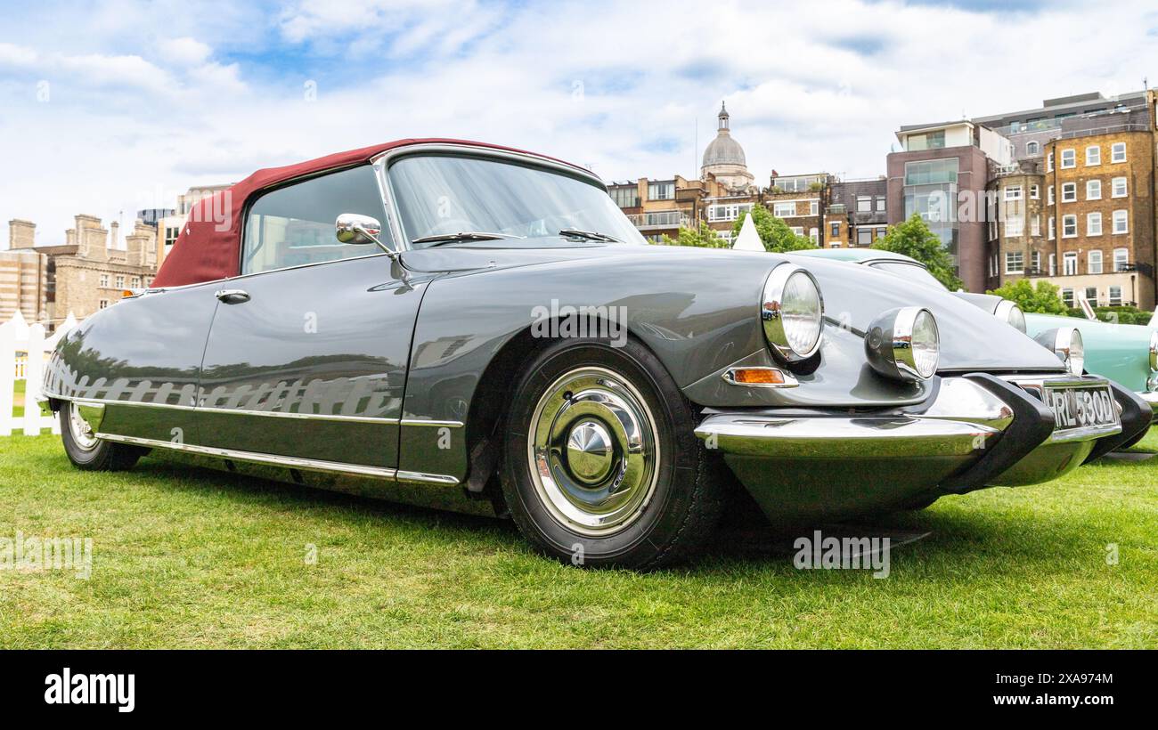 Citroen DS21 al London Concours 2024 Foto Stock