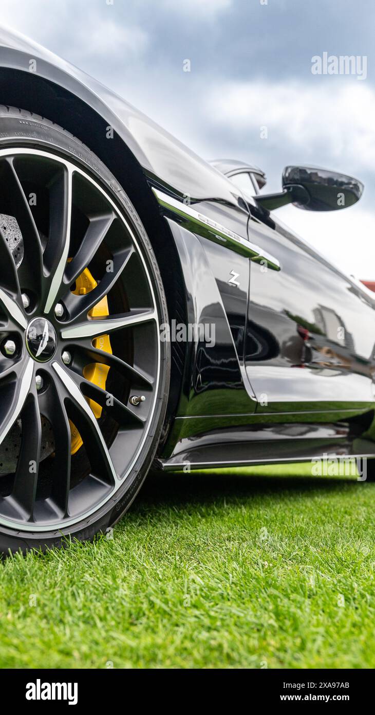 Supercar al London Concours 2024 Foto Stock