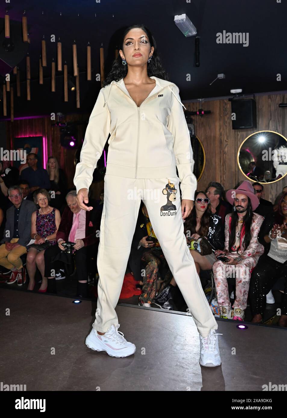 Londra, Regno Unito. 4 giugno 2024. Nina Naustdal creatrice della sfilata London Dondunk al London Dondunk di Nina Naustdal all'Inca di Londra, Regno Unito. Credito: Vedi li/Picture Capital/Alamy Live News Foto Stock