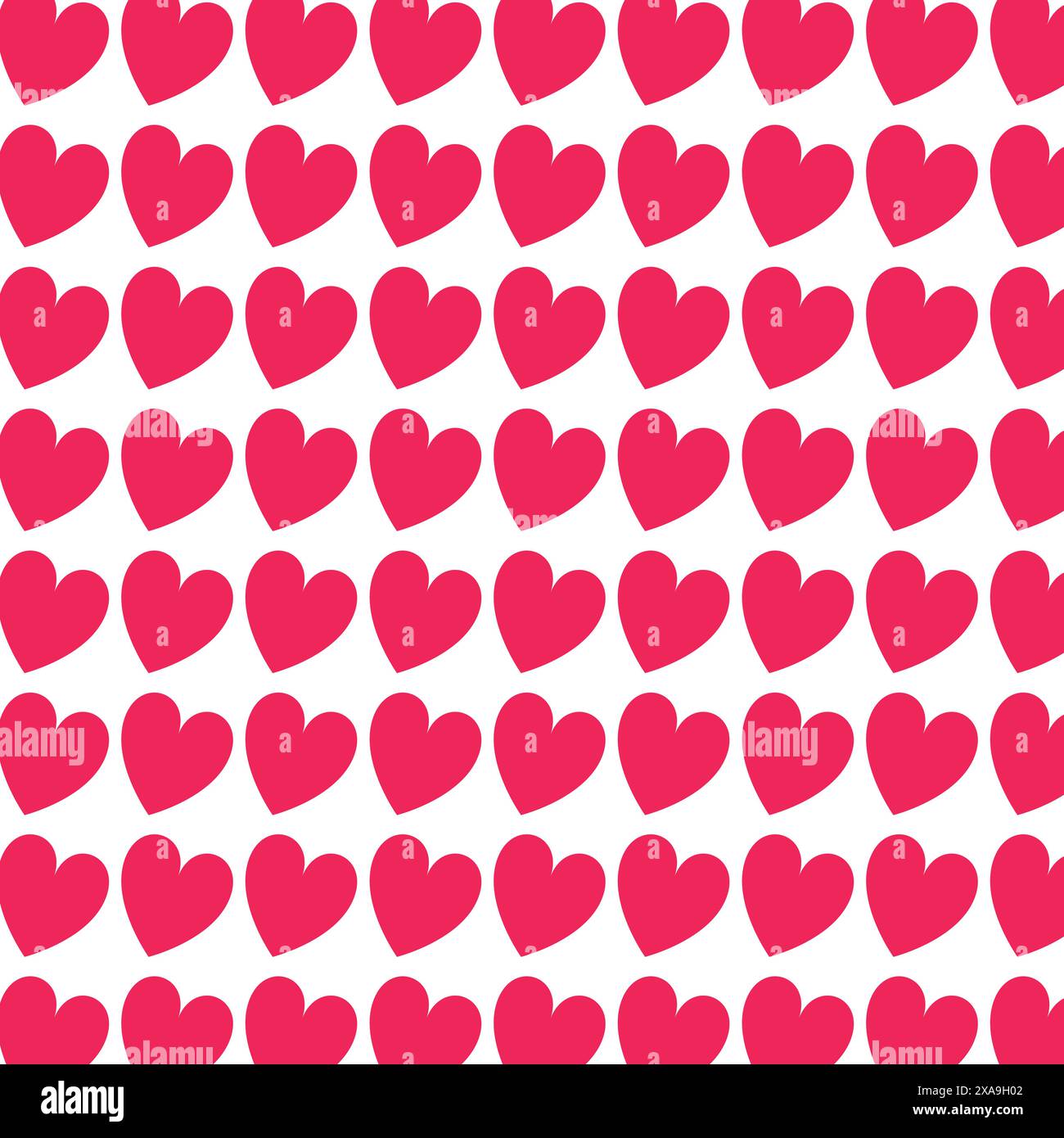 Design con motivo senza cuciture Pink Hearts Illustrazione Vettoriale