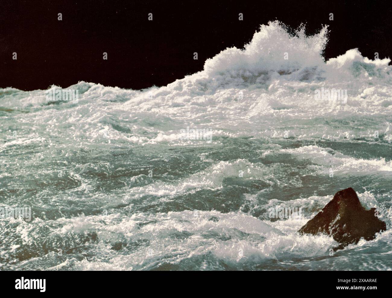 Whirlpool Rapids, Niagara Falls, New York, circa 1898 Foto Stock