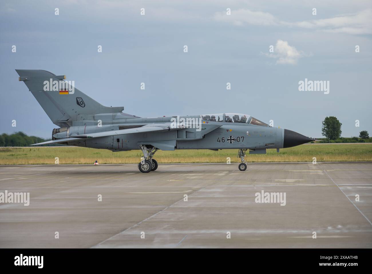 PA-200 Tornado der Deutschen Luftwaffe, ILA 2024, Internationale Luft- und Raumfahrtausstellung Berlin, Schönefeld, Brandeburgo, Deutschland Foto Stock