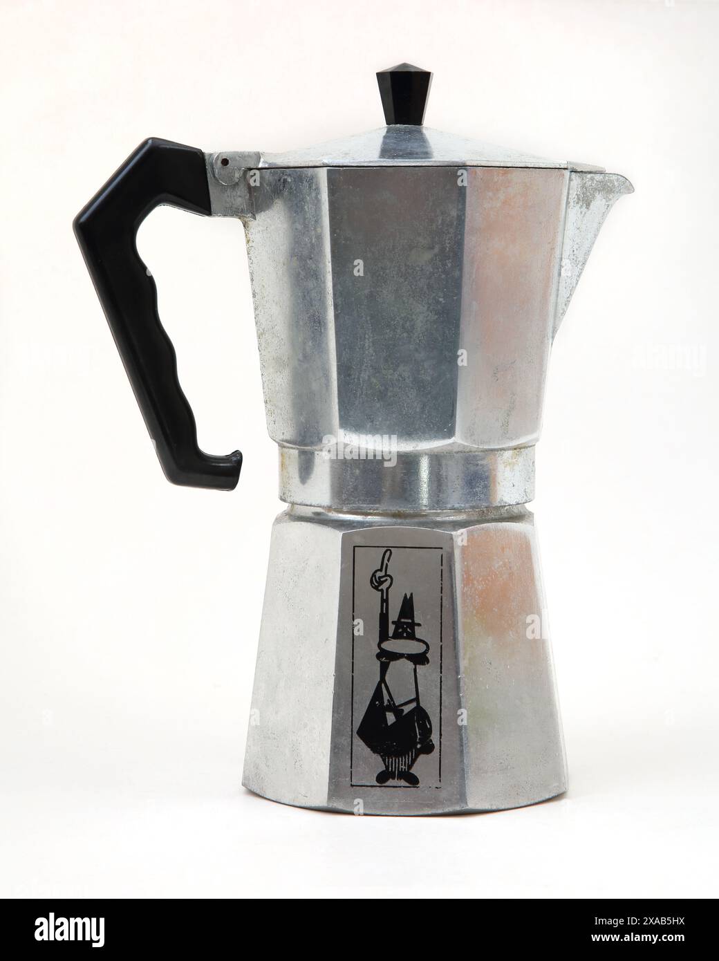 Bialetti Moka Express stufa caffettiera Espresso made in Italy Foto Stock