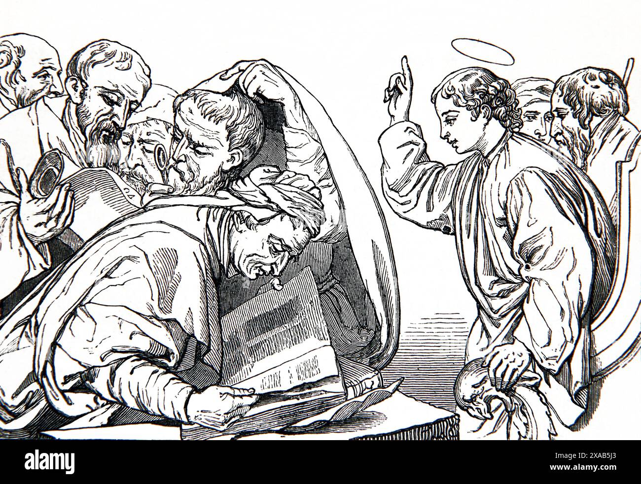 Gesù Tra I Dottori Del Tempio Gesù tra i dottori del tempio immagini e fotografie stock ad alta