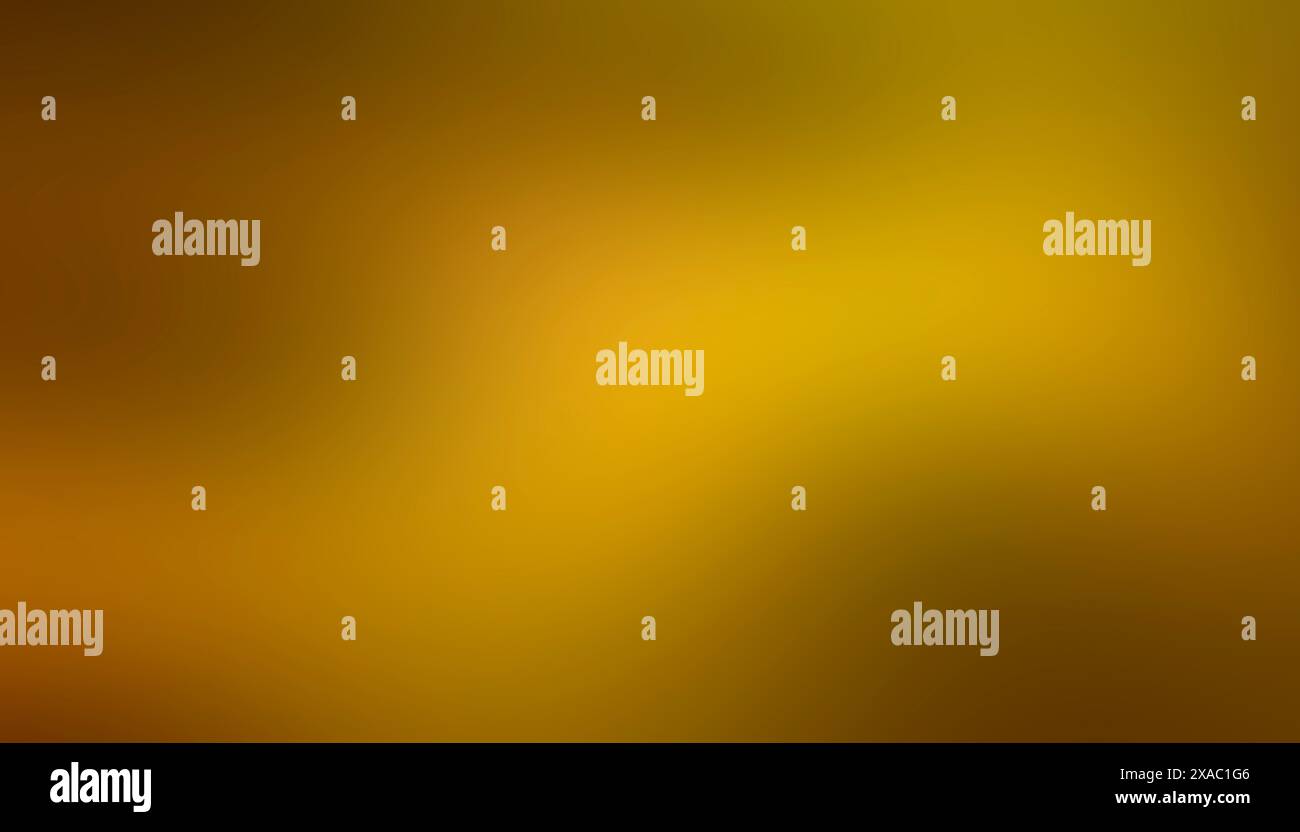 Sfondo astratto caldo dorato scuro, sfumatura di colore, bokeh Foto Stock