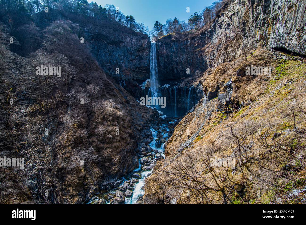 Cascata di Kegon Kegon no taki, patrimonio dell'umanità dell'UNESCO, Nikko, prefettura di Tochigi, Kanto, Honshu, Giappone, Asia Copyright: MichaelxRunkel 1184-11801 Foto Stock