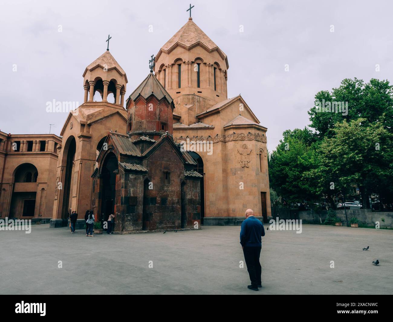 Chiesa di Santa Astvatsatsin Kathoghike a Erevan, Armenia Hayastan, Caucaso, Asia centrale, Asia Copyright: LucaxAbbate 1351-299 Foto Stock
