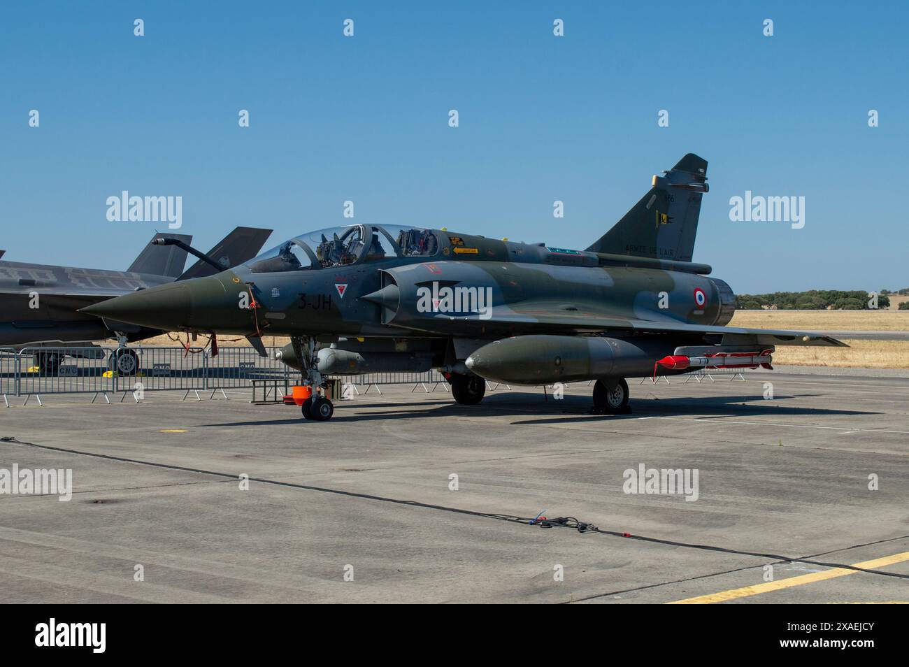 Aereo da caccia con ala delta Mirage 2000 Foto Stock