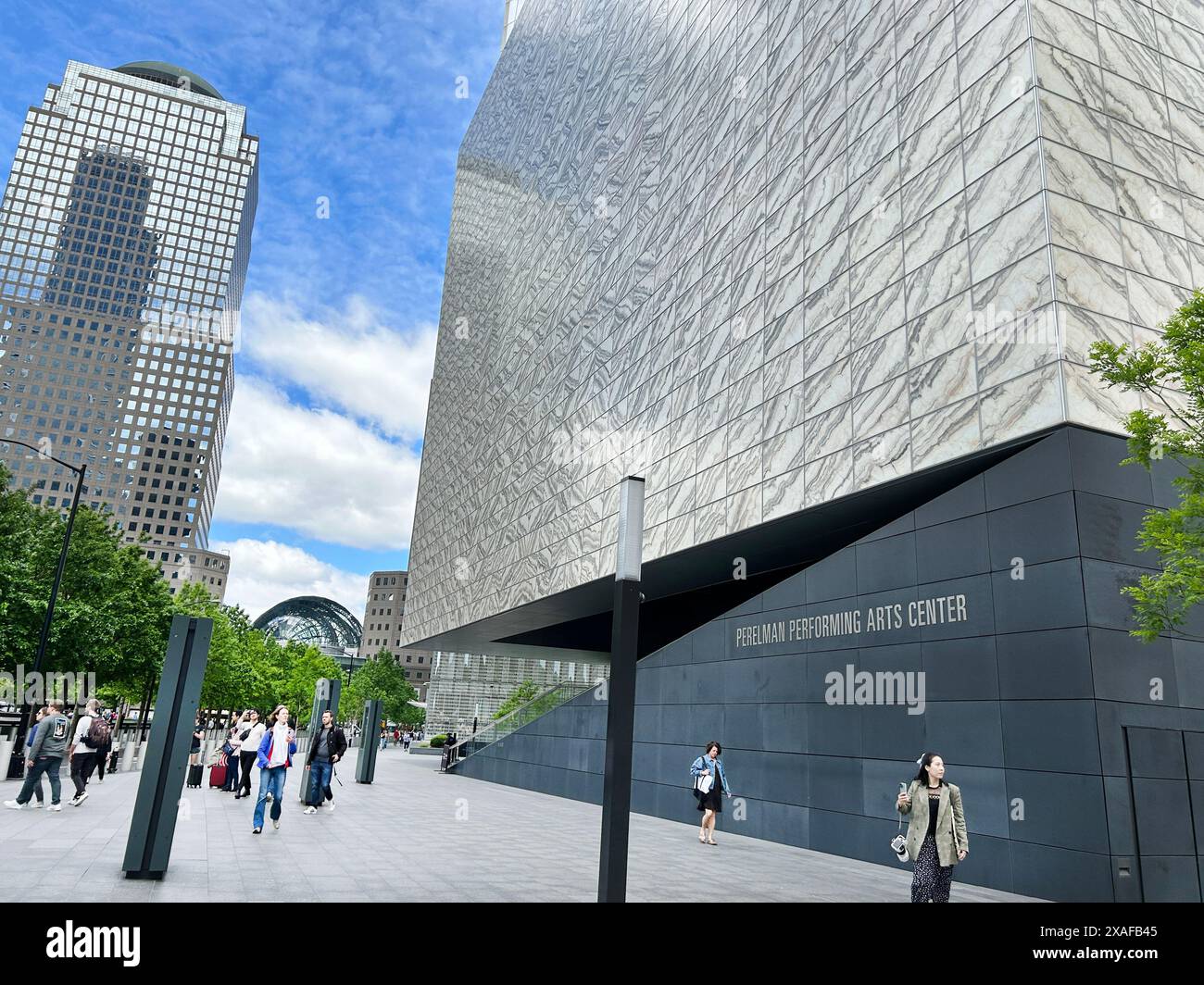 Perelman Performing Arts Center, esterno dell'edificio, New York City, New York, USA Foto Stock