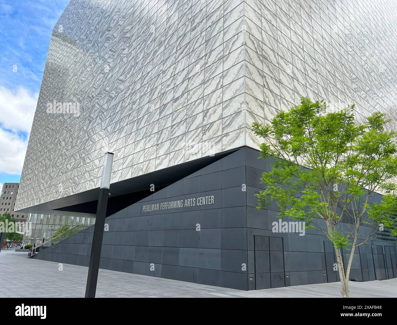 Perelman Performing Arts Center, esterno dell'edificio, New York City, New York, USA Foto Stock