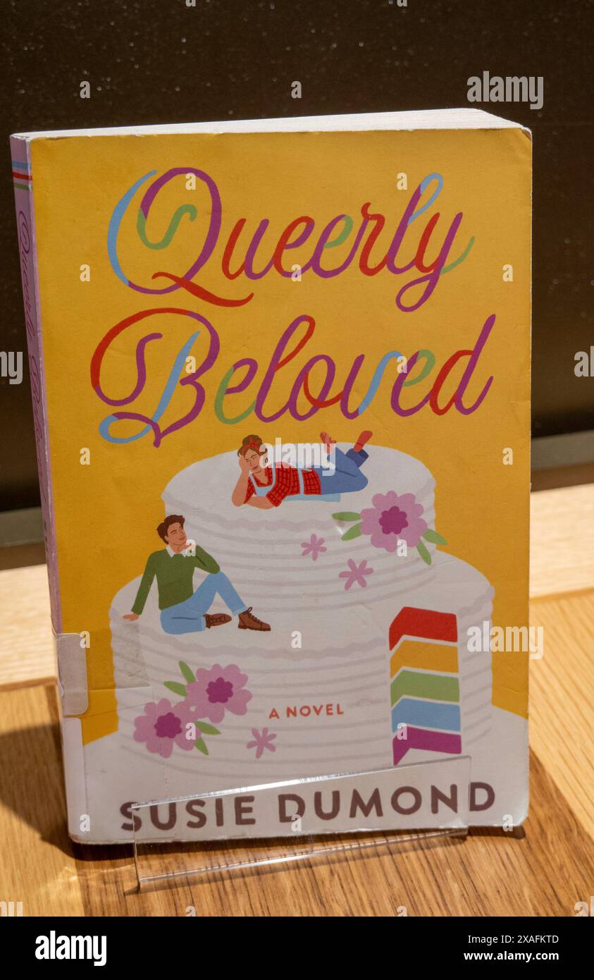 Esposizione di libri presso la Stavros Niarchos Foundation Library (SNFL), al 455 di Fifth Avenue, New York City, USA 2024 Foto Stock