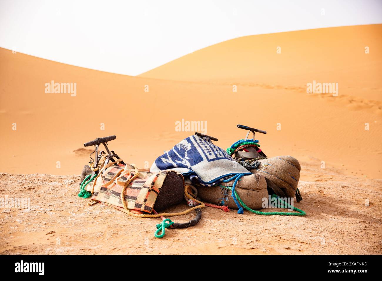 Erg Chigaga, Marocco Foto Stock