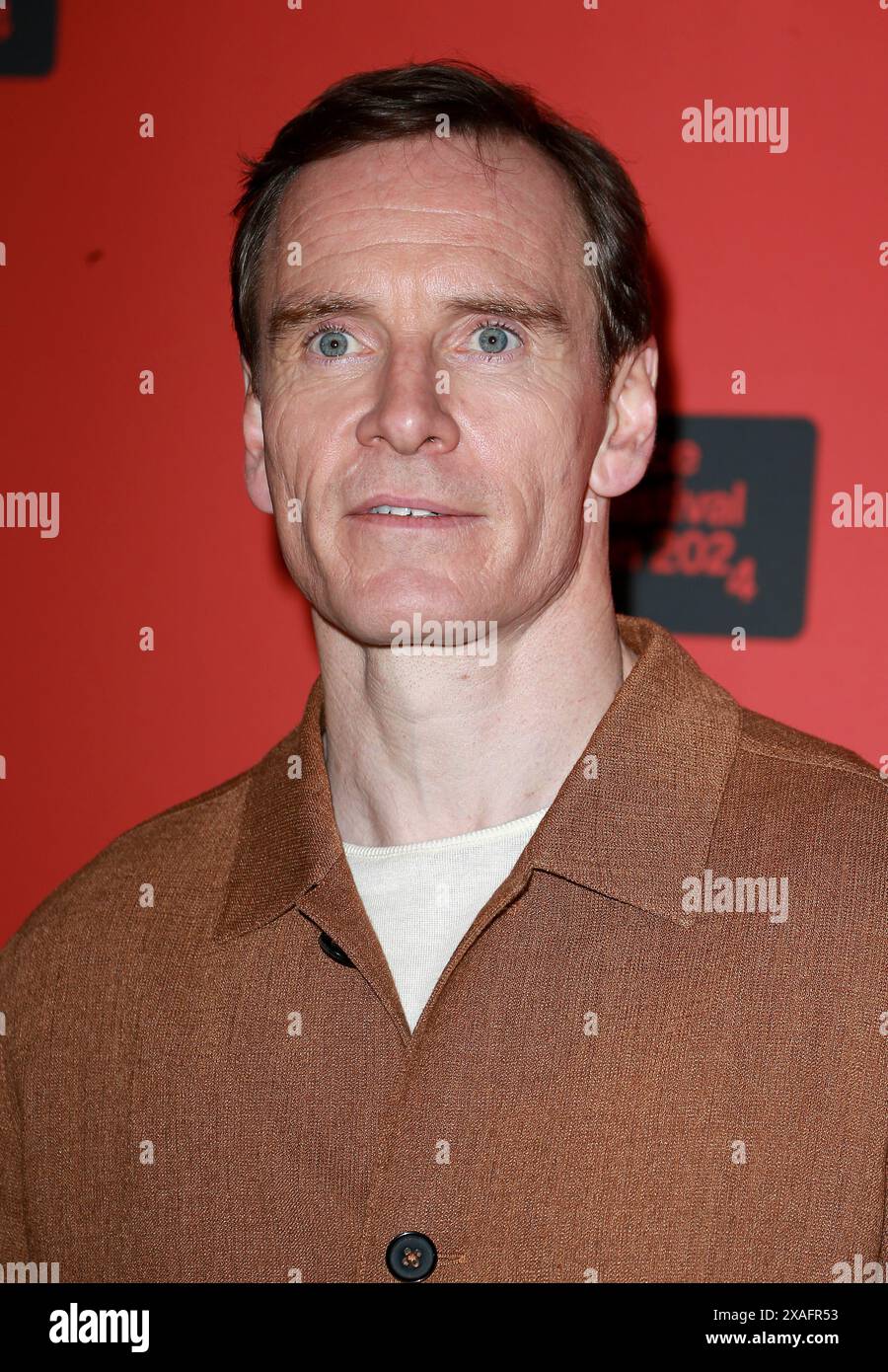 Londra, Regno Unito. 6 giugno 2024. Michael Fassbender partecipa alla proiezione di "Kneecap" durante il Sundance Film Festival di Londra 2024 al Picturehouse Central. Credito: SOPA Images Limited/Alamy Live News Foto Stock