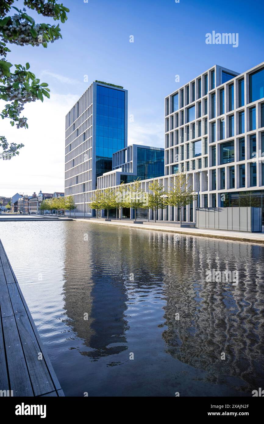 Architettura moderna, Aarhus, Danimarca Foto Stock