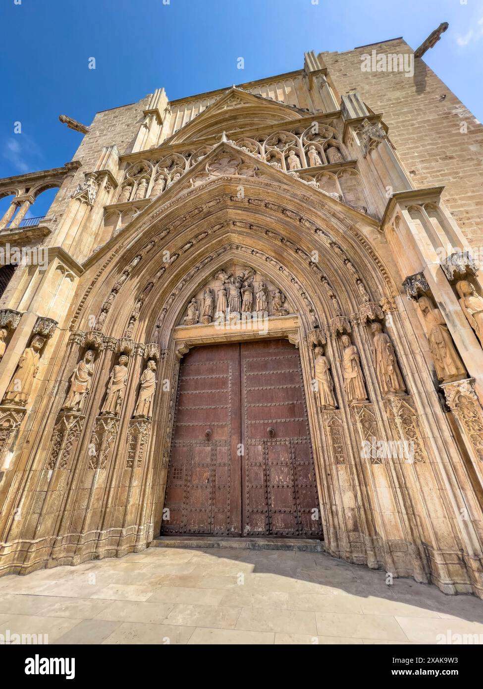 Europa, Spagna, Provincia di Valencia, Valencia, Ciutat Vella, Tribunal de les Aigües de Valencia Foto Stock