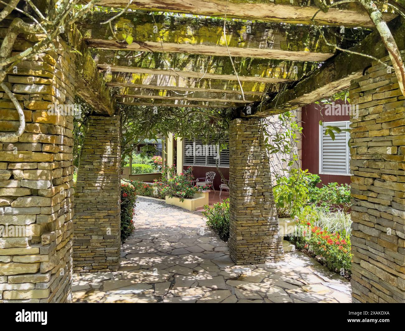 America del Nord, Caraibi, grandi Antille, isola di Hispaniola, Repubblica Dominicana, provincia Hermanas Mirabal, Salcedo, Museo Casa Museo Hermanas Mirabal Foto Stock
