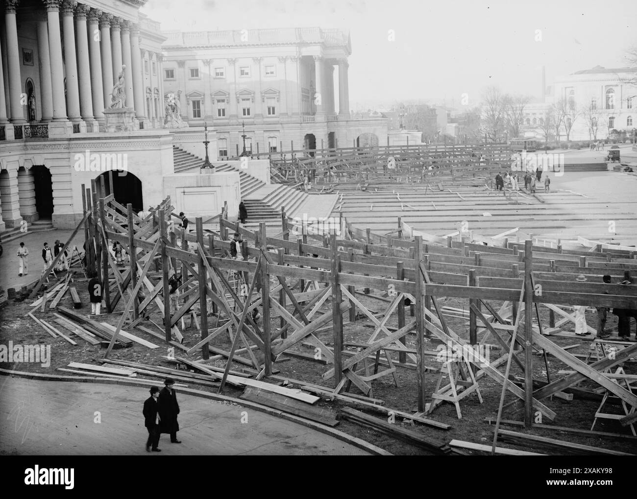 Capitol - sta per Inaug., tra c1910 e c1915. Foto Stock