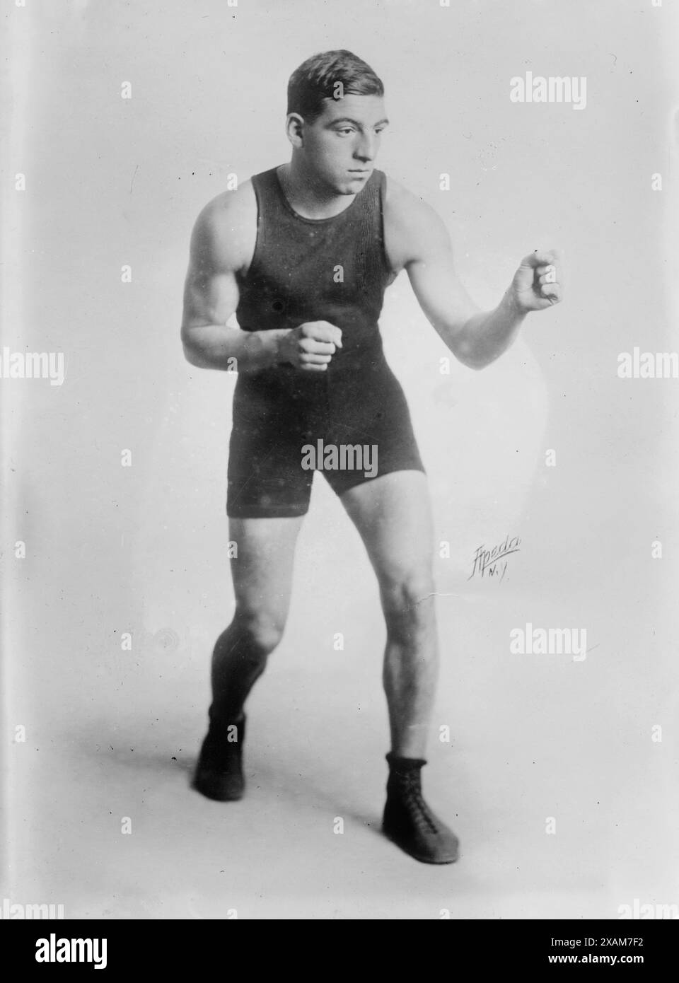 Giovane Brown, 1914 anni. Foto Stock