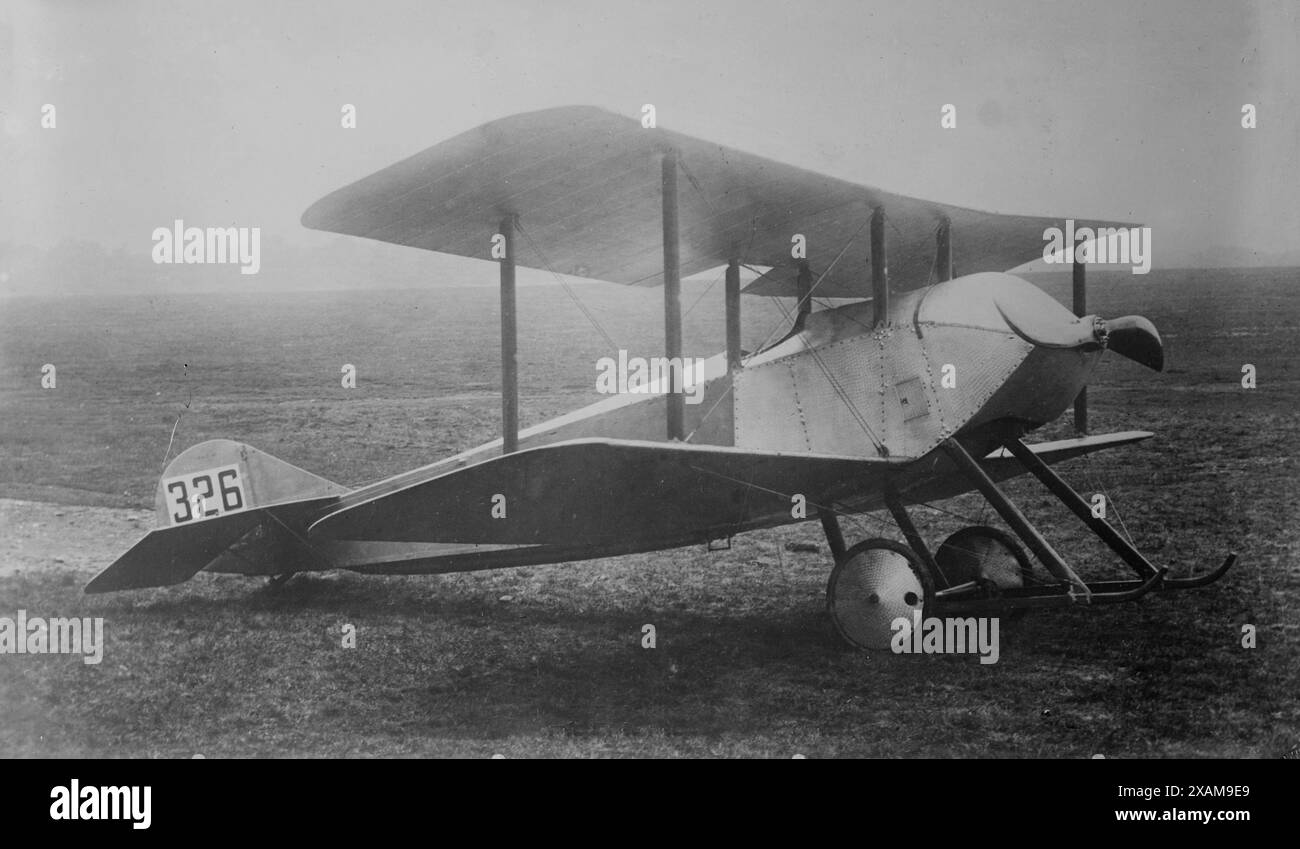 Sopwith [Tabloid] biplanare, tra c1910 e c1915. Mostra un biplanare Sopwith Tabloid. Foto Stock