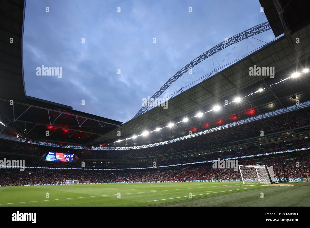 Londra, Regno Unito. 7 giugno 2024. Vista generale alla partita amichevole Inghilterra-Islanda, allo Stadio di Wembley, Londra, Regno Unito il 7 giugno 2024. Crediti: Paul Marriott/Alamy Live News Foto Stock