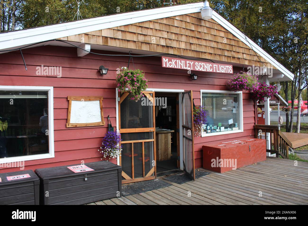 McKinley Scenics Flights - Talkeetna, Alaska Foto Stock