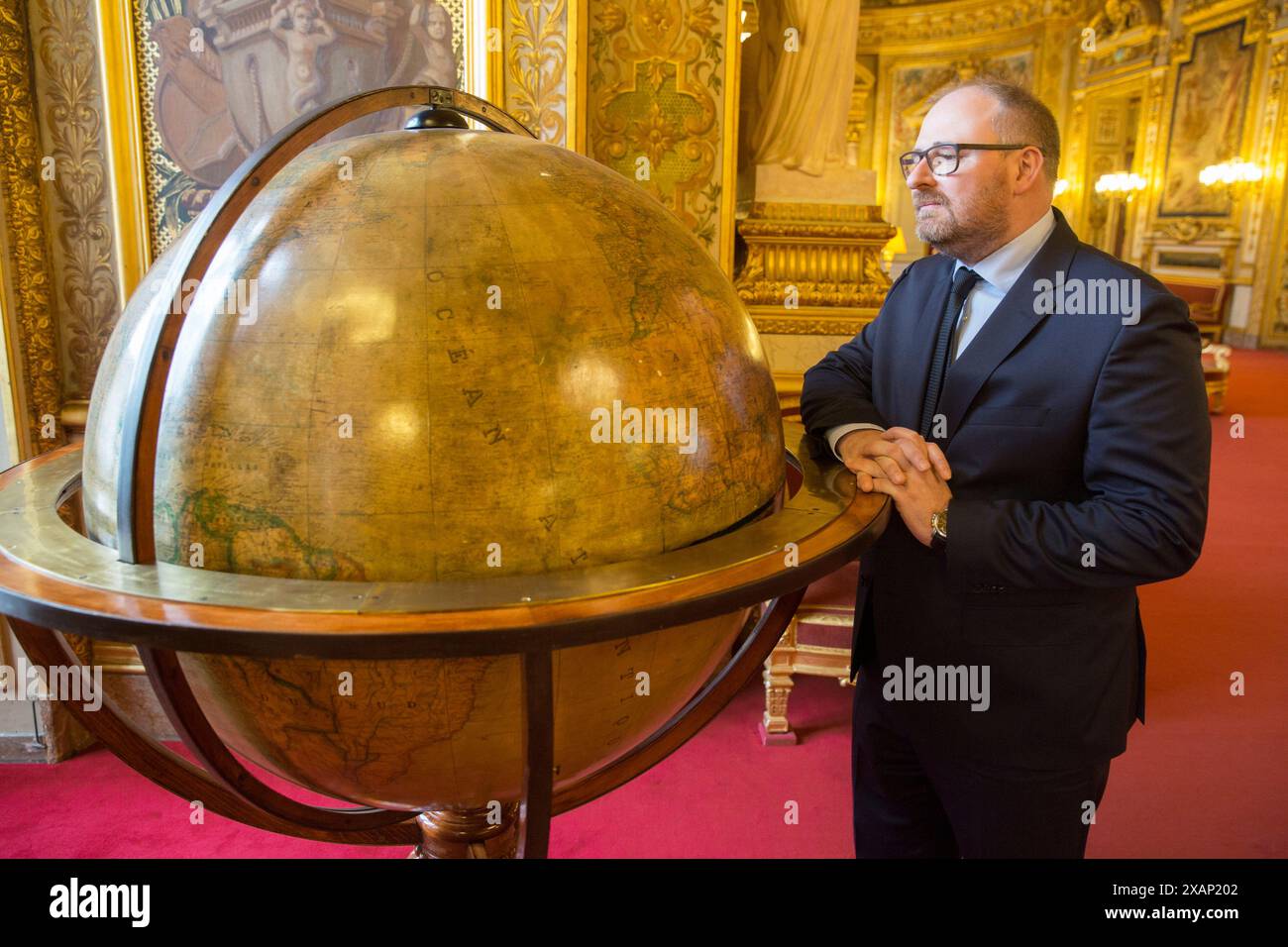 RONAN LE GLEUT SENATORE STRANIERO FRANCESE Foto Stock