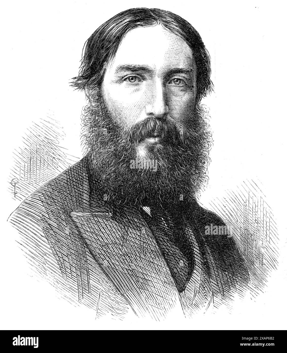 Sig. G. D. Leslie, A.R.A., 1868. "Crediamo che il giovane artista sia il primo pittore che è stato creato associato il cui padre, anche pittore, era membro della Royal Academy... da suo padre ha naturalmente ottenuto una grande formazione in arte; e il sentimento puro e tenero, così come la semplicità del metodo che contraddistingue tante opere del padre, sembrano riflettersi nelle produzioni del figlio... come suo padre (che rideva del concetto di necessità dell'artista inglese che studiava a Roma), il signor Leslie non e' mai stato all'estero, ad eccezione di S. Foto Stock