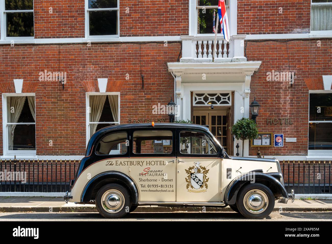 Sherborne, Regno Unito, 20.05.2024, esterno dell'Eastbury Hotel and Spa, hotel 5 stelle a Sherborne Foto Stock