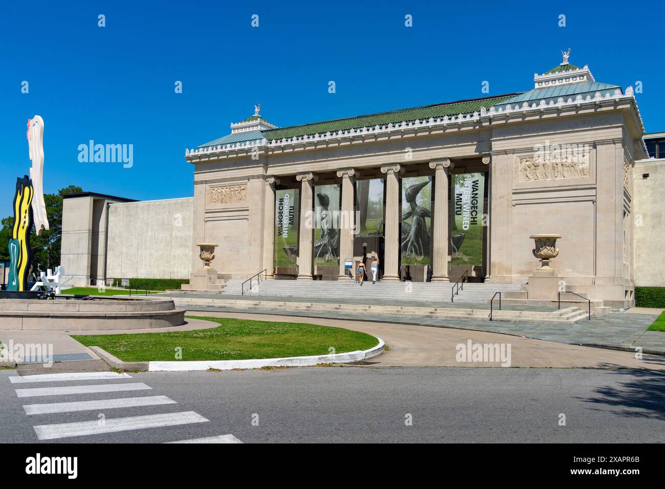 Museo d'arte di New Orleans, parco cittadino di New Orleans, Louisiana, Stati Uniti. Foto Stock