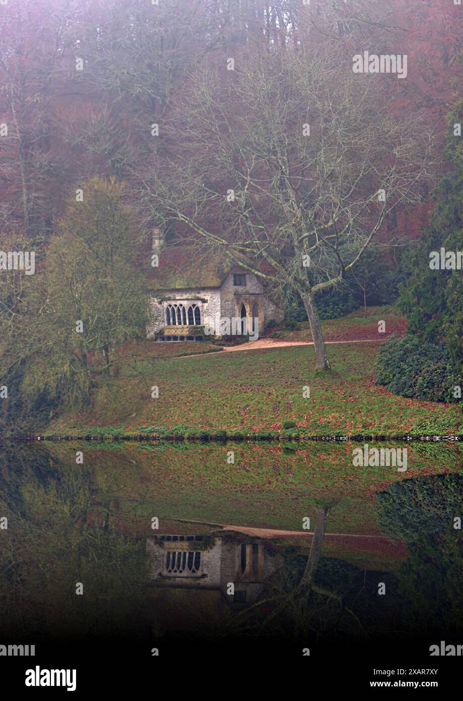 Fantasy Cottage nel bosco Foto Stock