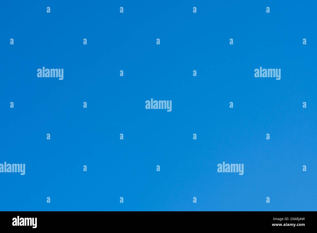 Sfondo azzurro del cielo perfetto Foto Stock