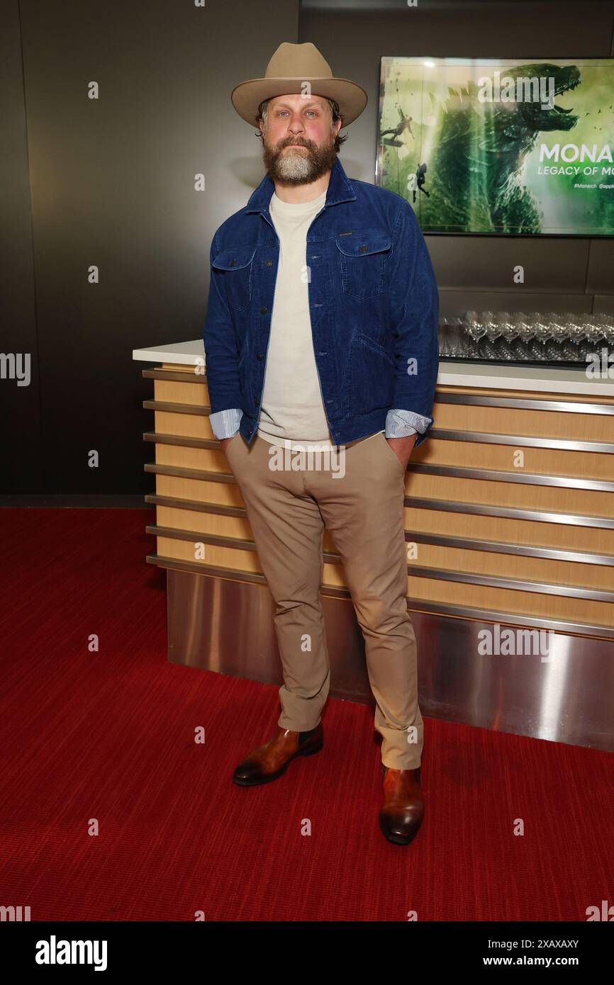 North Hollywood, CA. 8 giugno 2024. Joe Tippett all'evento Monarch: Legacy of Monsters FYC di Apple TV al Wolf Theater presso la Television Academy l'8 giugno 2024 a North Hollywood, California. Crediti: Faye Sadou/Media Punch/Alamy Live News Foto Stock