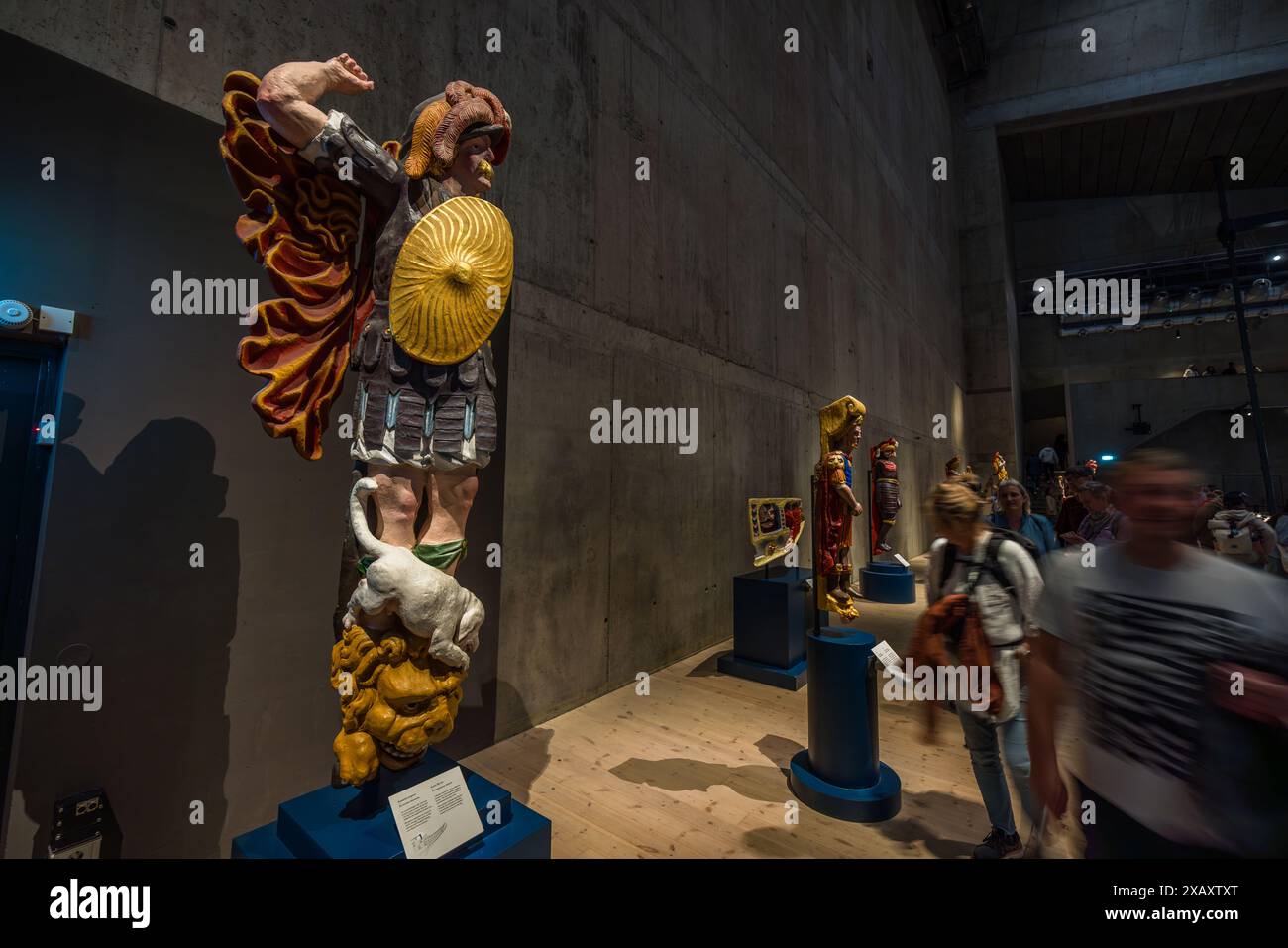 Museo Vasa della nave da guerra del XVII secolo, ben conservata, Vasa, che affondò nel suo viaggio inaugurale nel 1628. Djurgårdsstaden, Stoccolma, Stoccolma, Svezia Foto Stock