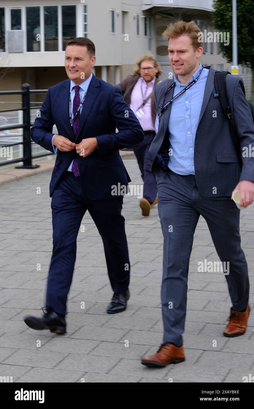 Liverpool, Regno Unito. 24 settembre 2022. Wes Streeting partecipa alla Conferenza del Partito Laburista 2022, Credit Mark Lear / Alamy Foto Stock