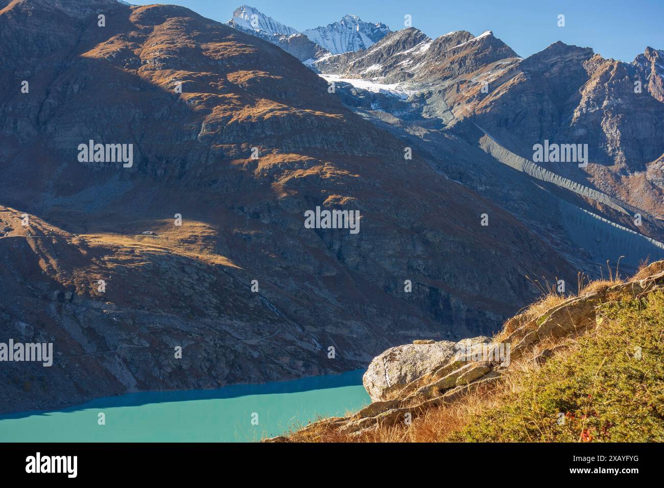 ABAKUHAUS Lago Tappeto da Parete e Copriletto, Monte Bianco Alpi