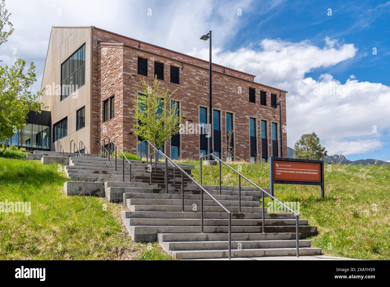 BOULDER, CO, Stati Uniti d'America - 12 MAGGIO 2024: Centro per il successo accademico e il coinvolgimento presso l'Università del Colorado a Boulder. Foto Stock