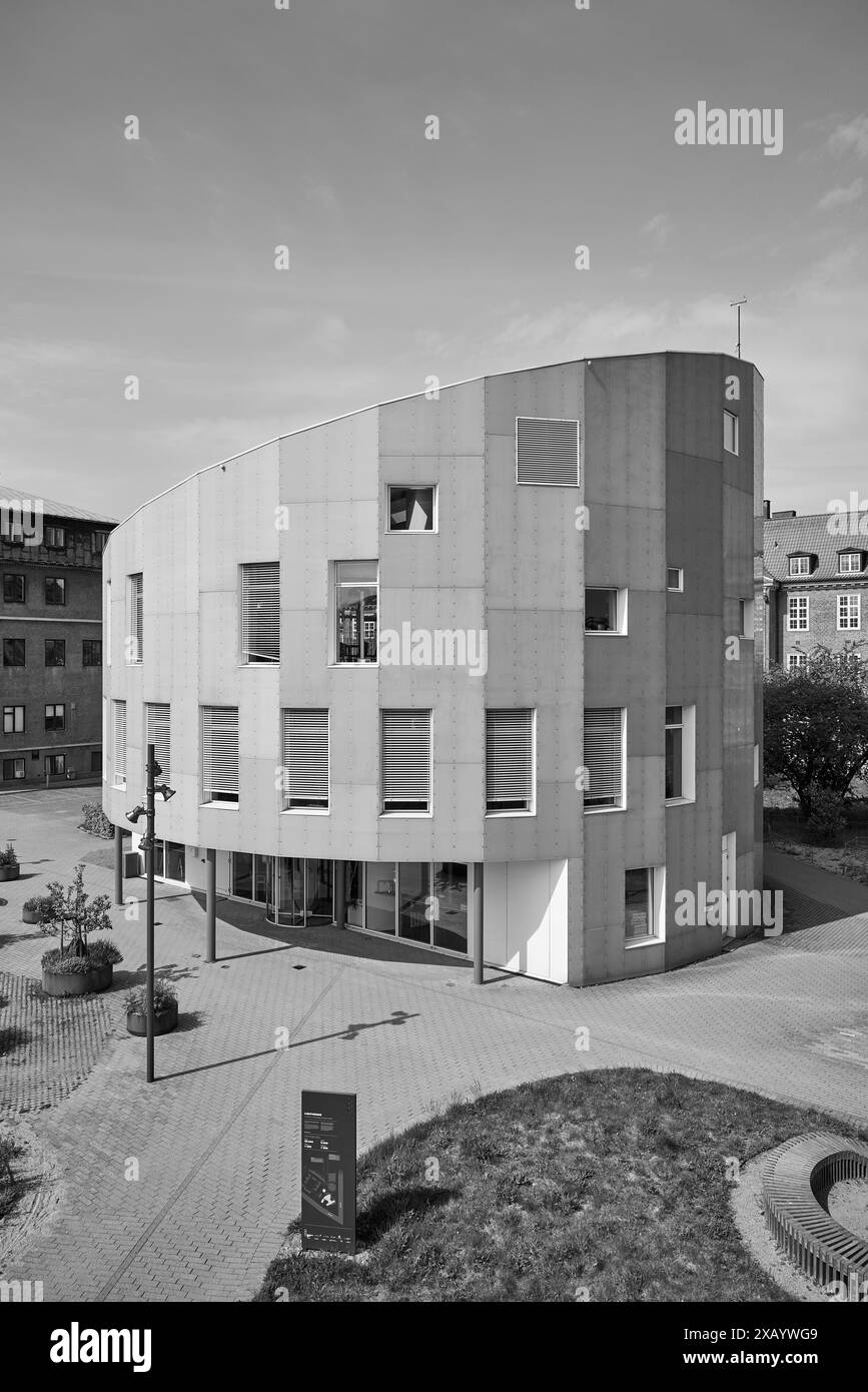 Faro verde (Christensen & Co Arkitekter, 2009), la Danimarca prima CO2 neutro edificio; la Facoltà di Scienze dell'Università di Copenaghen Foto Stock