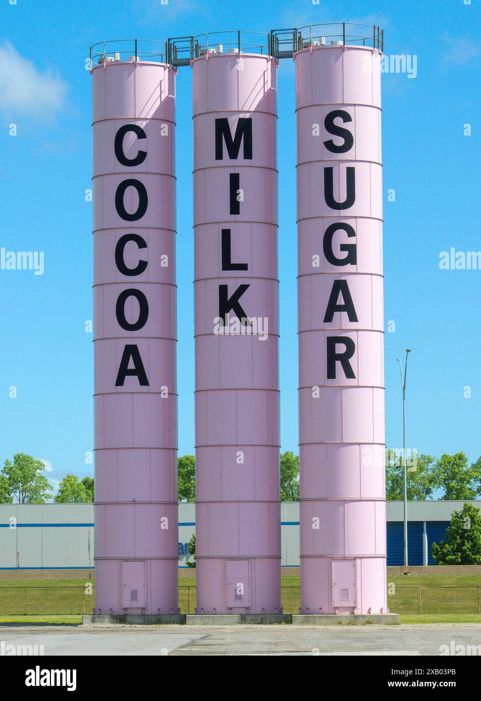 Cleveland, Ohio, U.S.A. 09 giugno 2024. Eretti nel 2011, i silos del
