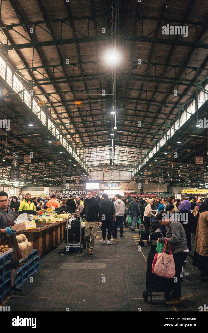 Flemington Markets di Sydney Foto Stock