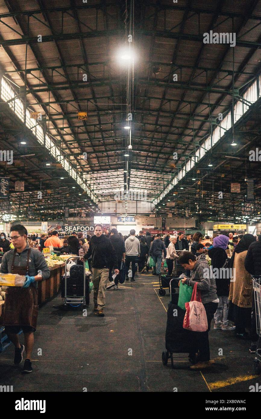 Flemington Markets di Sydney Foto Stock