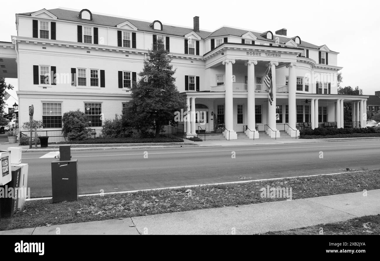 Boone Tavern Hotel situato a Berea, Kentucky, Stati Uniti. Foto Stock