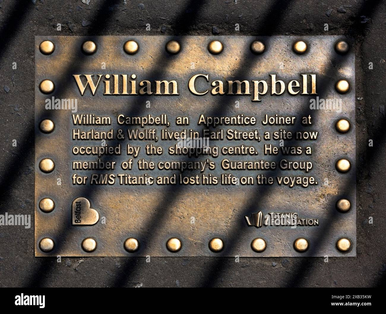 The Titanic Story Belfast Irlanda del Nord Foto Stock