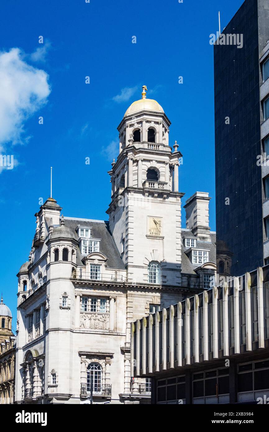 Il Royal Insurance Building, patrimonio mondiale del grado II, è ora un Aloft Hotel a Liverpool Foto Stock