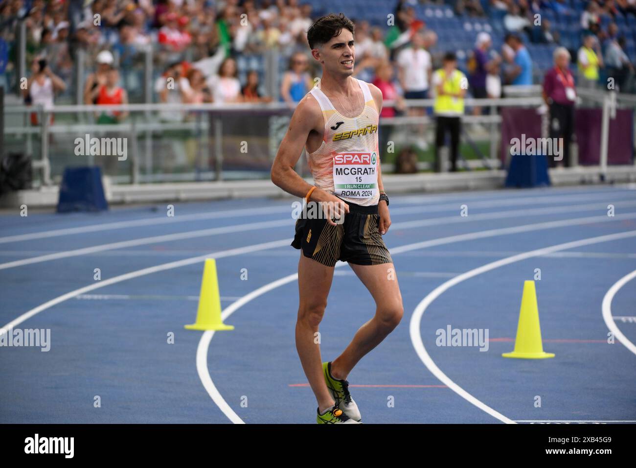 Roma, Italia. 8 giugno 2024. Durante il giorno 2 di European Athletics 08 giugno 2024 allo Stadio Olimpico di Roma crediti: Agenzia fotografica indipendente/Alamy Live News Foto Stock