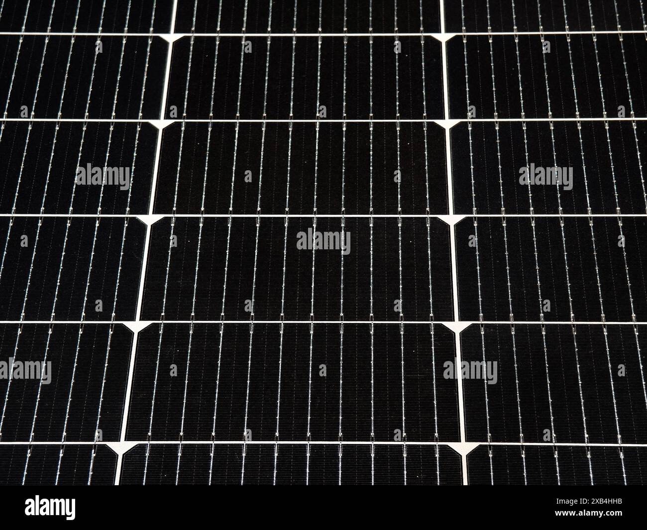 Pannello solare con compositi e tecnologia a gas per la penetrazione della luce solare Foto Stock