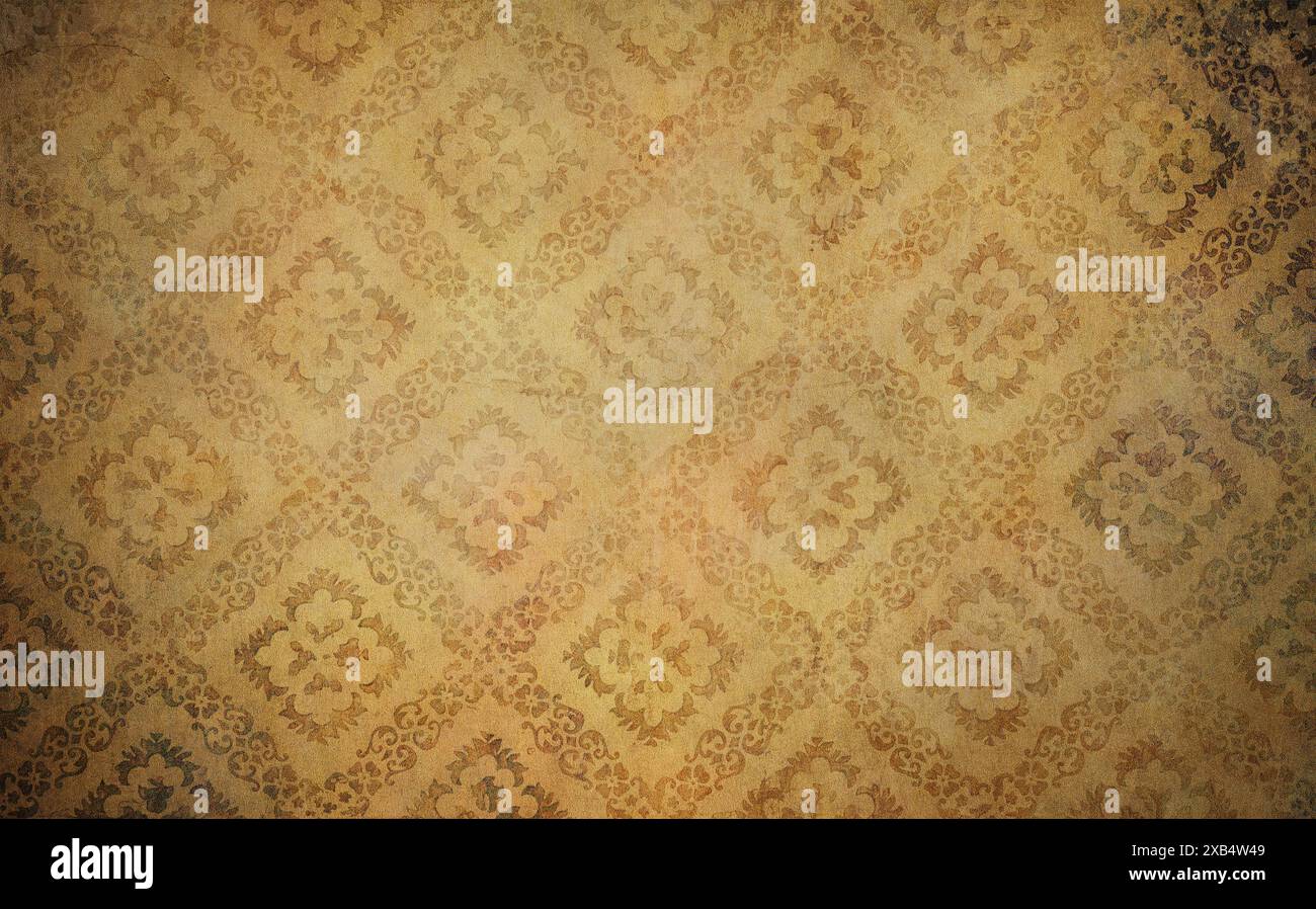 Carta da parati vintage. Sfondo grunge perfetto. Foto Stock